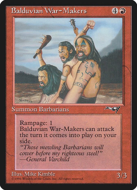 Balduvian War-Makers (Gen. Varchild Flavor) [Alliances] 98