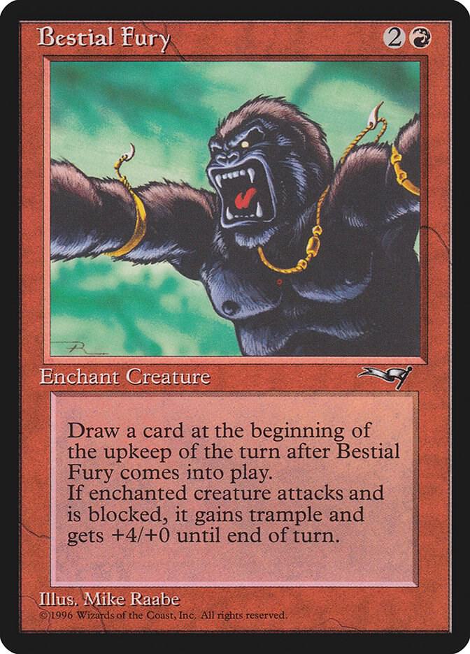 Bestial Fury (Facing Left) [Alliances] 100