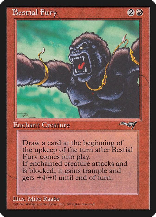 Bestial Fury (Facing Left) [Alliances] 100