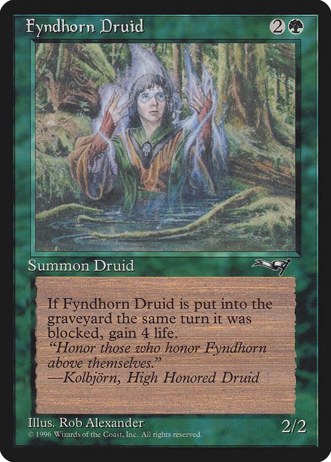 Fyndhorn Druid (Facing Right) [Alliances] 71