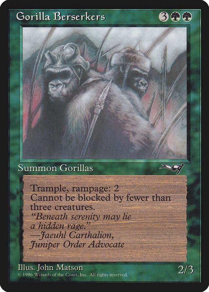 Gorilla Berserkers (Closed Mouth) [Alliances] 76