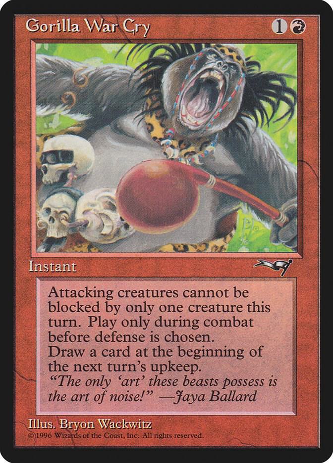 Gorilla War Cry (Red Club) [Alliances] 109