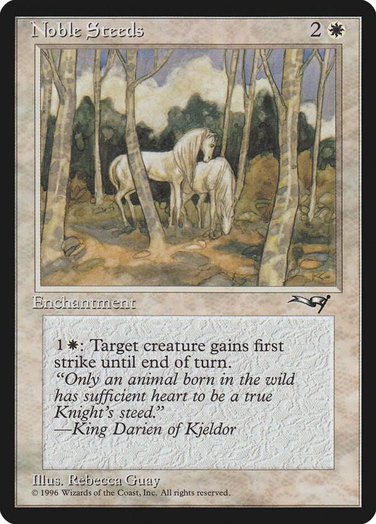 Noble Steeds (Trees in Forefront) [Alliances] 141