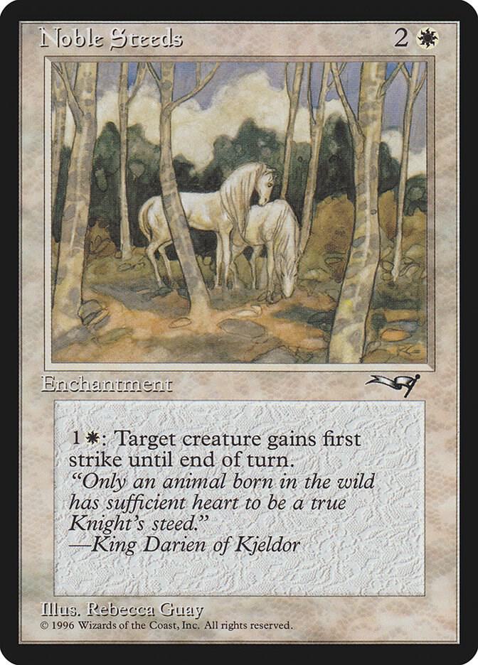 Noble Steeds (Trees in Forefront) [Alliances] 141