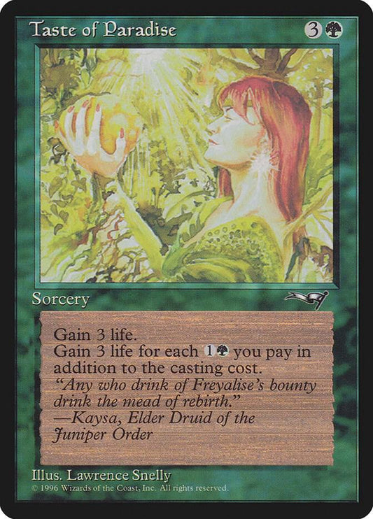 Taste of Paradise (Holding Fruit) [Alliances] 85