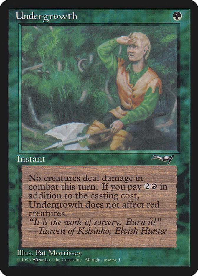 Undergrowth (Holding Axe) [Alliances] 88
