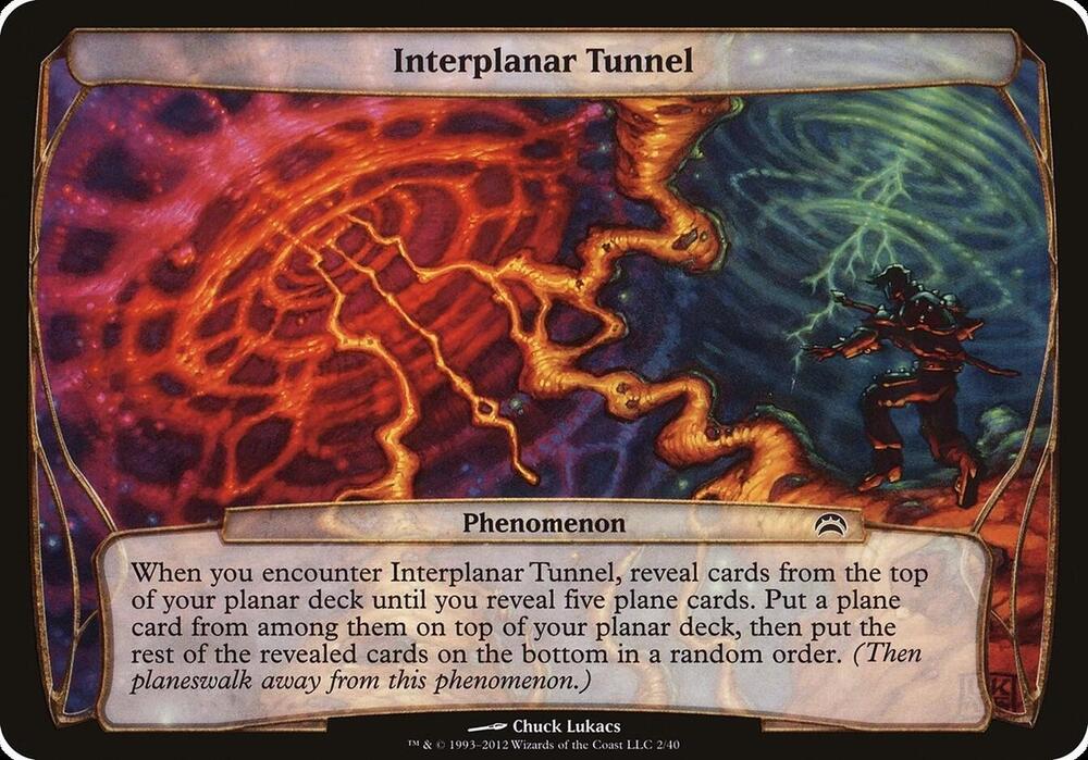 Interplanar Tunnel (Planechase 2012) [Oversize Cards] 2