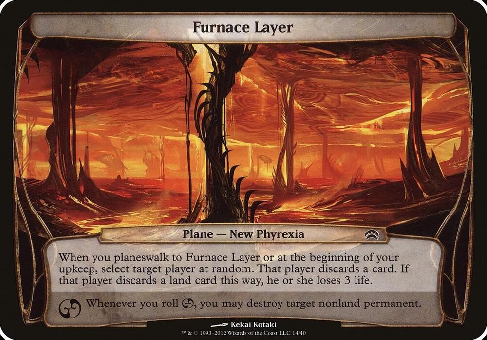 Furnace Layer (Planechase 2012) [Oversize Cards] 14