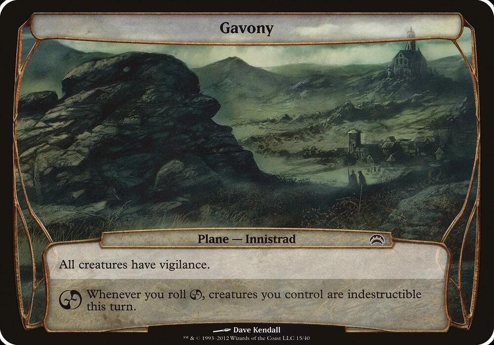 Gavony (Planechase 2012) [Oversize Cards] 15