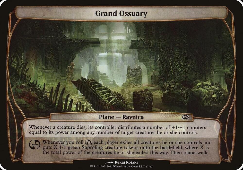 Grand Ossuary (Planechase 2012) [Oversize Cards] 17
