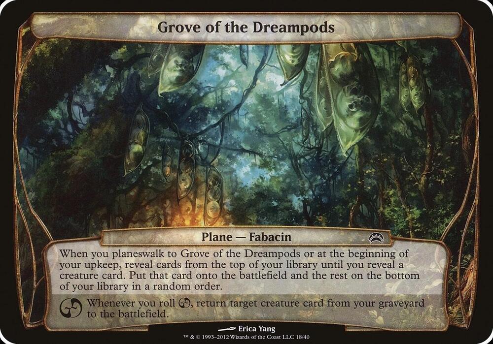 Grove of the Dreampods (Planechase 2012) [Oversize Cards] 18