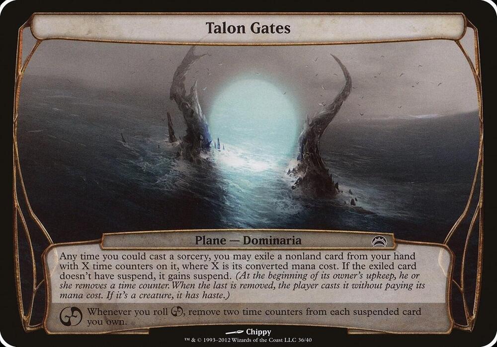 Talon Gates (Planechase 2012) [Oversize Cards] 36