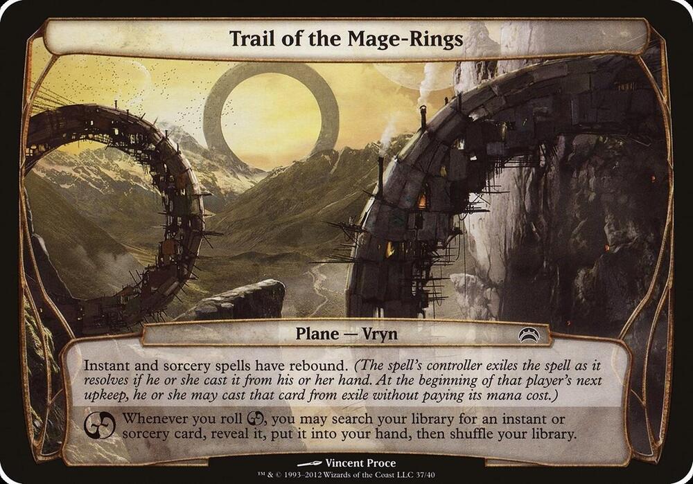 Trail of the Mage-Rings (Planechase 2012) [Oversize Cards] 37