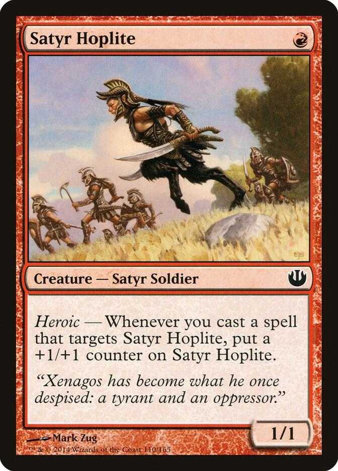 Satyr Hoplite [Journey Into Nyx] 110