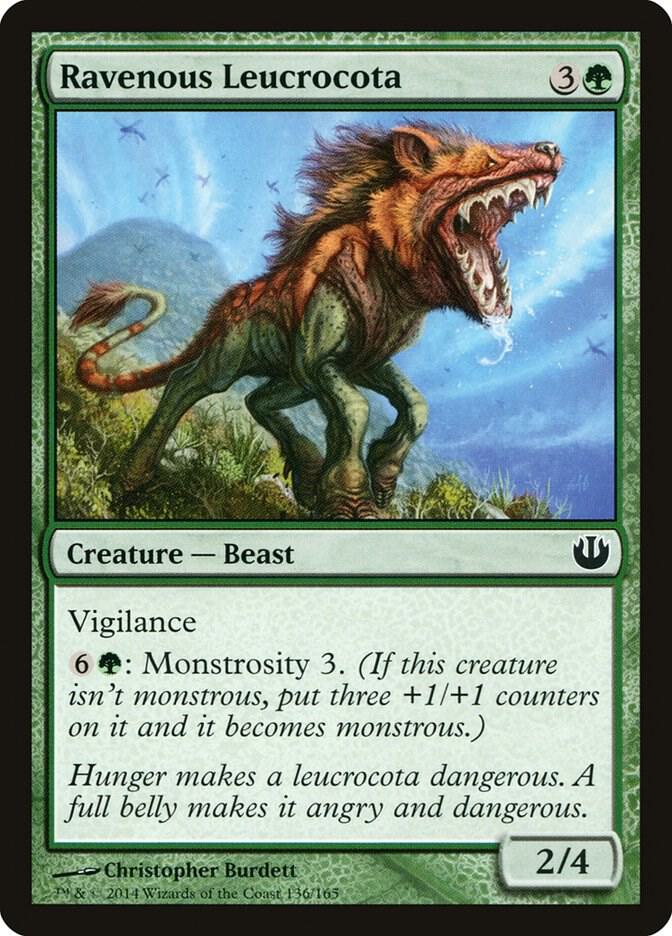 Ravenous Leucrocota [Journey Into Nyx] 136