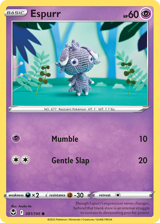 Espurr - 81/195 Silver Tempest