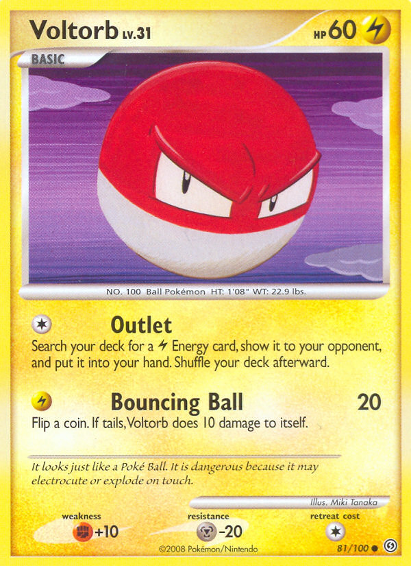 Voltorb - 81/100 Stormfront