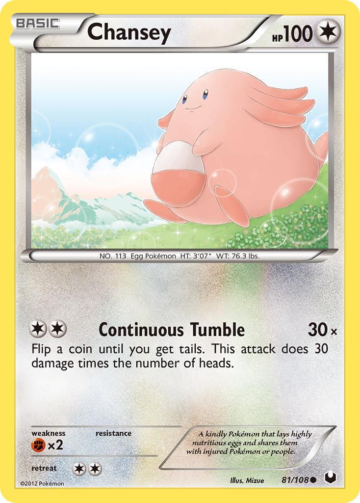 Chansey - 81/108 Dark Explorers