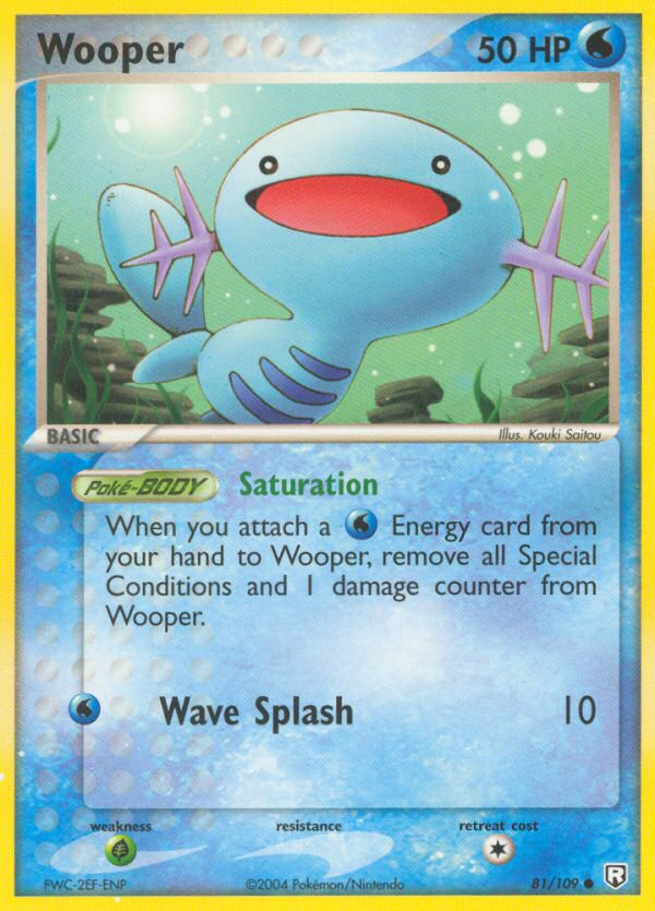 Wooper - 81/109 Team Rocket Returns