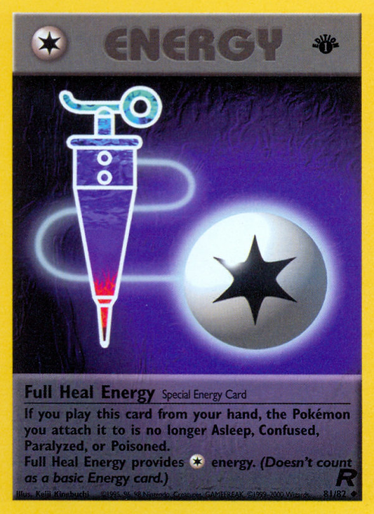 Full Heal Energy - 81/82 Team Rocket