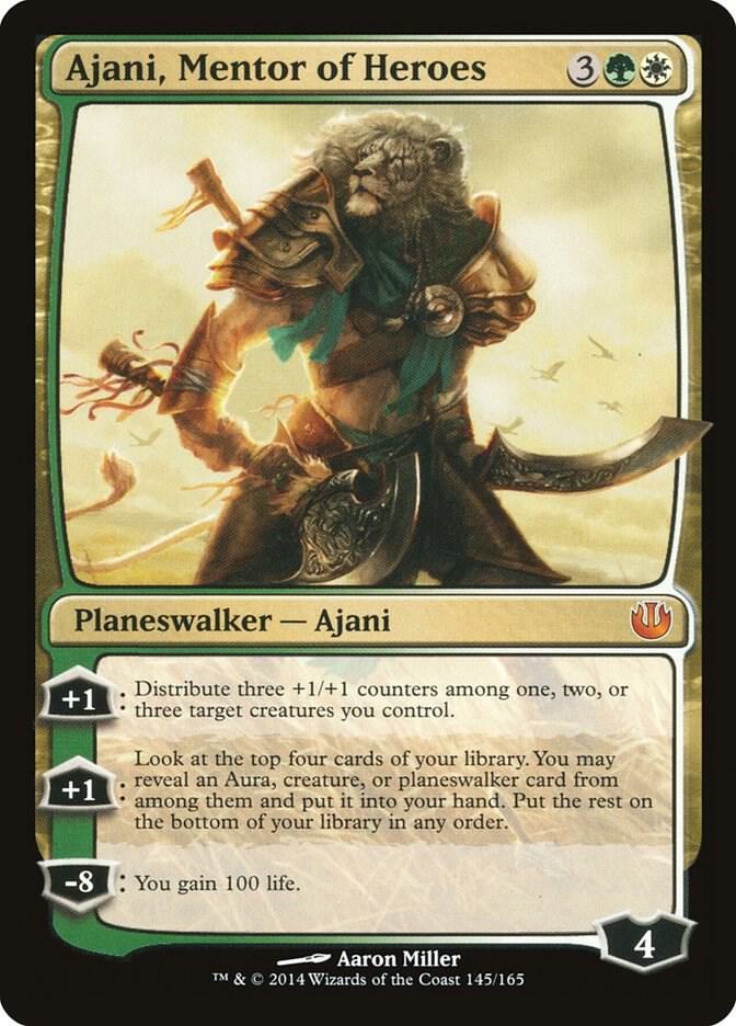 Ajani, Mentor of Heroes [Journey Into Nyx] 145