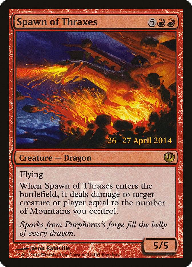 Spawn of Thraxes [Prerelease Cards] 112