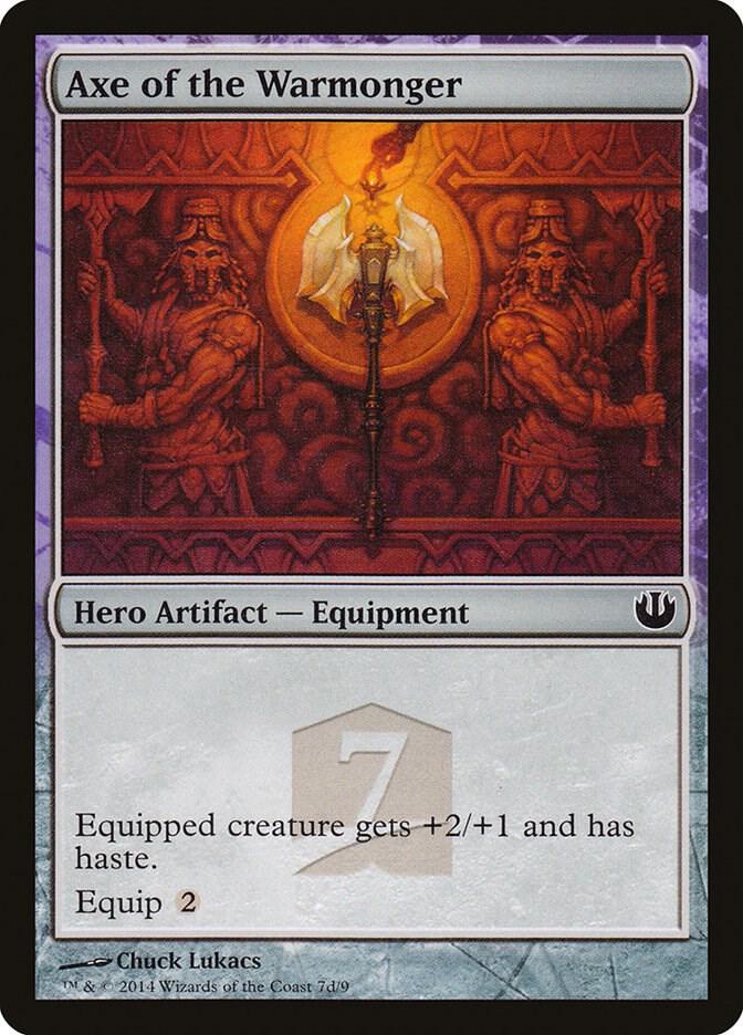 Axe of the Warmonger [Hero's Path Promos] 7d