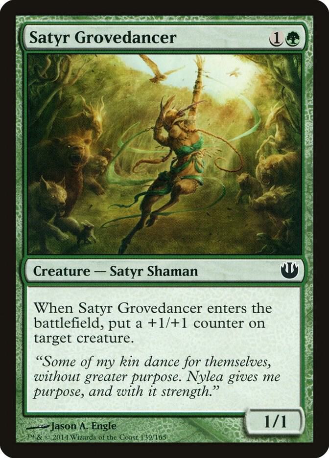 Satyr Grovedancer [Journey Into Nyx] 139