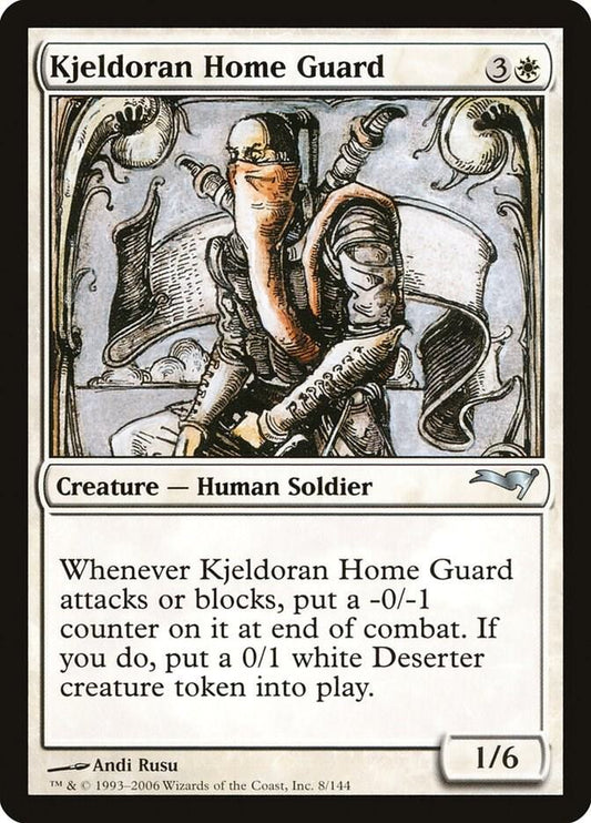 Kjeldoran Home Guard [Coldsnap Theme Deck Reprints] 8
