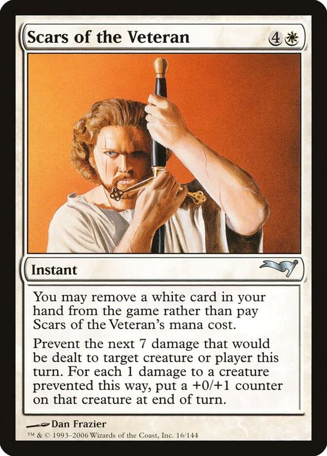 Scars of the Veteran [Coldsnap Theme Deck Reprints] 16
