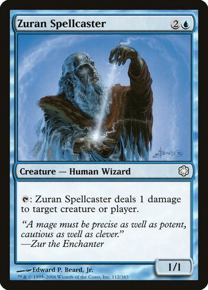 Zuran Spellcaster [Coldsnap Theme Deck Reprints] 112