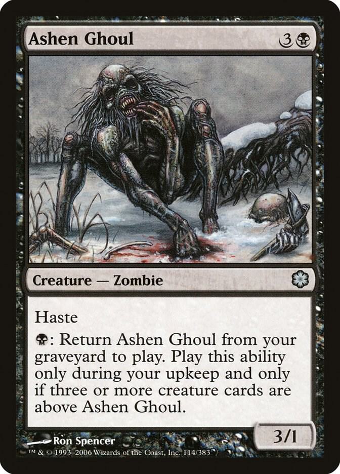 Ashen Ghoul [Coldsnap Theme Deck Reprints] 114