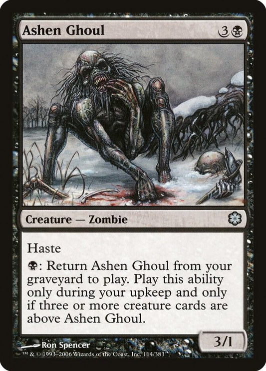 Ashen Ghoul [Coldsnap Theme Deck Reprints] 114