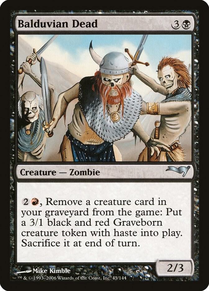Balduvian Dead [Coldsnap Theme Deck Reprints] 43