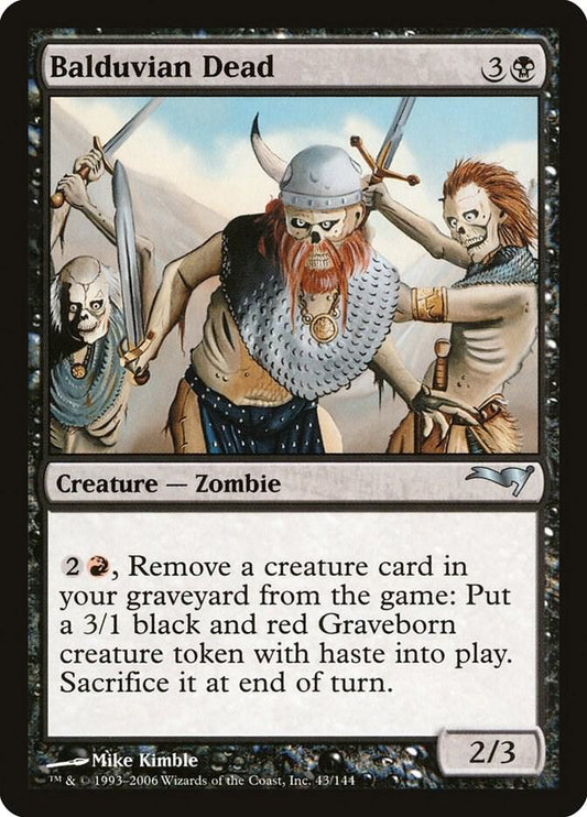 Balduvian Dead [Coldsnap Theme Deck Reprints] 43