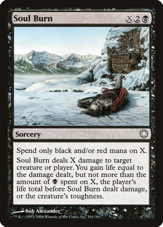 Soul Burn [Coldsnap Theme Deck Reprints] 161