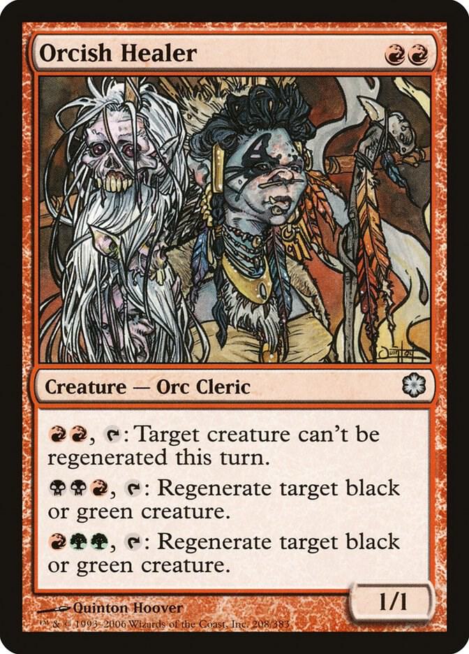 Orcish Healer [Coldsnap Theme Deck Reprints] 208