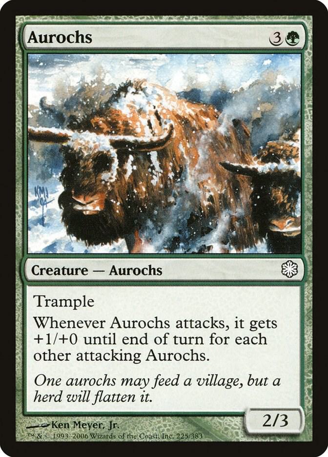 Aurochs [Coldsnap Theme Deck Reprints] 225