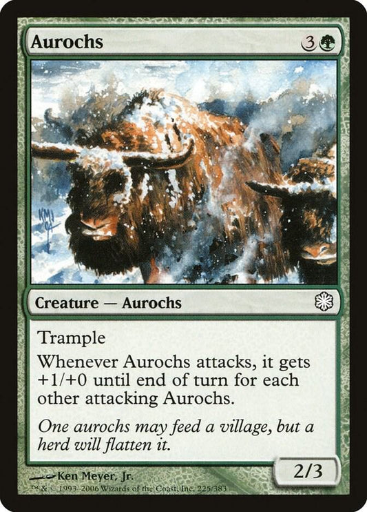 Aurochs [Coldsnap Theme Deck Reprints] 225