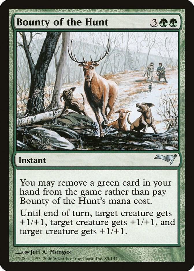 Bounty of the Hunt [Coldsnap Theme Deck Reprints] 85