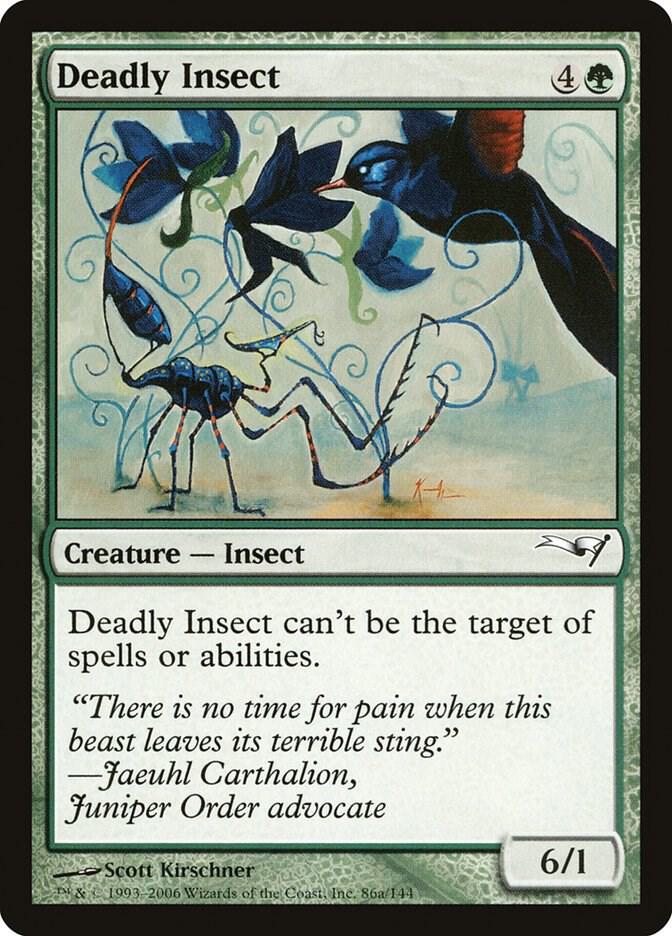 Deadly Insect [Coldsnap Theme Deck Reprints] 65