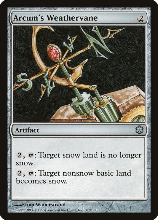 Arcum's Weathervane [Coldsnap Theme Deck Reprints] 310