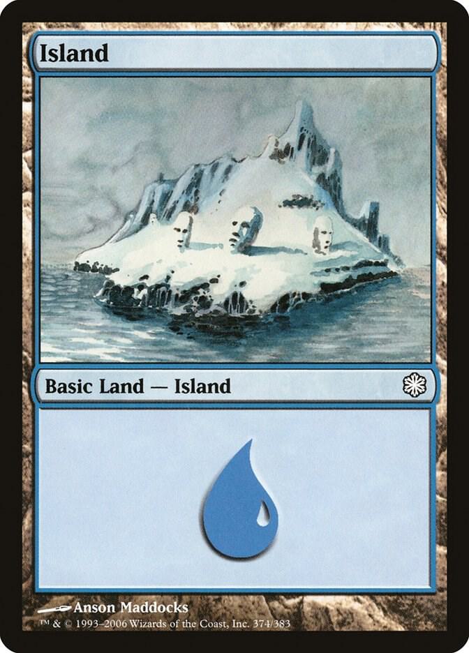 Island (374) [Coldsnap Theme Deck Reprints] 374