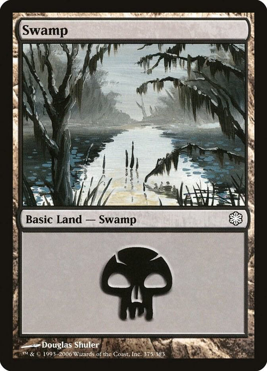 Swamp (375) [Coldsnap Theme Deck Reprints] 375