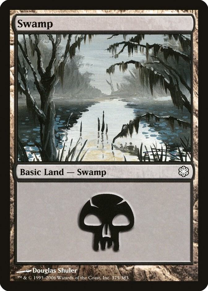 Swamp (375) [Coldsnap Theme Deck Reprints] 375