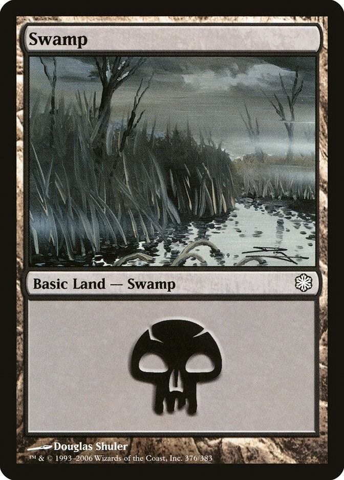 Swamp (376) [Coldsnap Theme Deck Reprints] 376