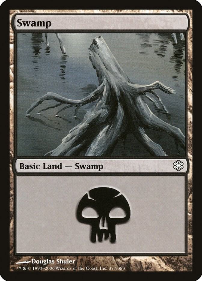 Swamp (377) [Coldsnap Theme Deck Reprints] 377