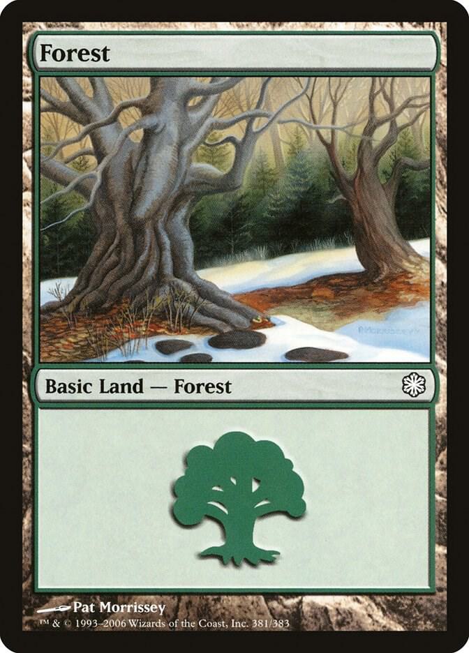 Forest (381) [Coldsnap Theme Deck Reprints] 381