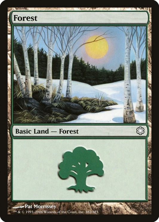 Forest (382) [Coldsnap Theme Deck Reprints] 382