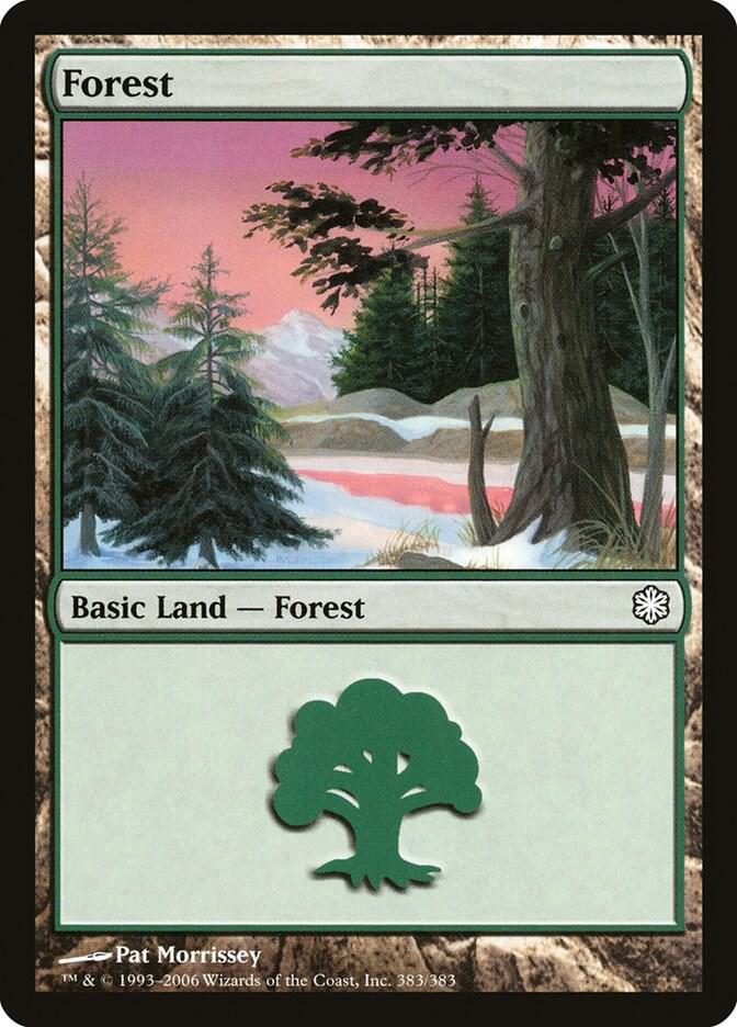 Forest (383) [Coldsnap Theme Deck Reprints] 383
